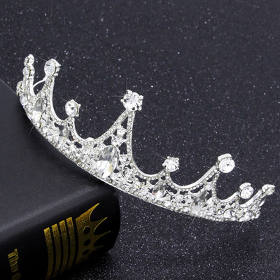 Swan Design Wedding Tiara - Click Image to Close